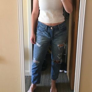 American Eagle Boy Crop Jeans